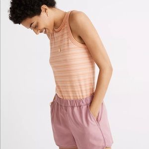 Pink Striped Madewell Tank